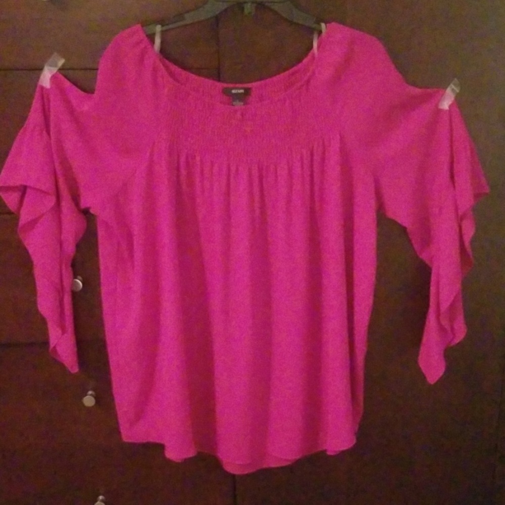 Alfani fushia blouse